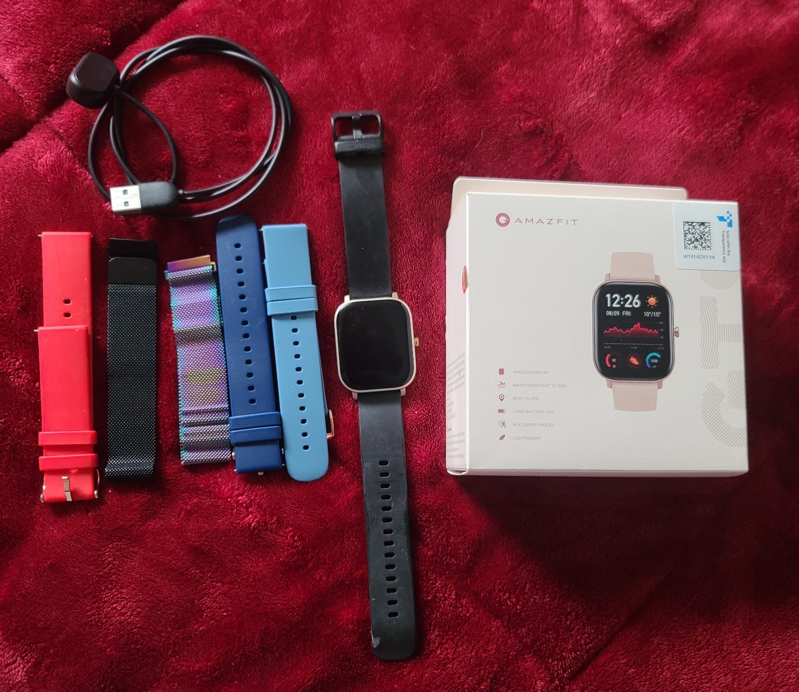 Original Amazfit GTS Gold Smartwatch Bluetooth for Android iOS