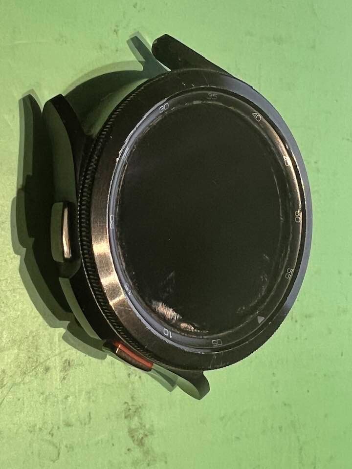 SAMSUNG GALAXY WATCH4 CLASSIC 46MM MIL-STD-810G NO POWER AS IS FOR PARTS REPAIR
