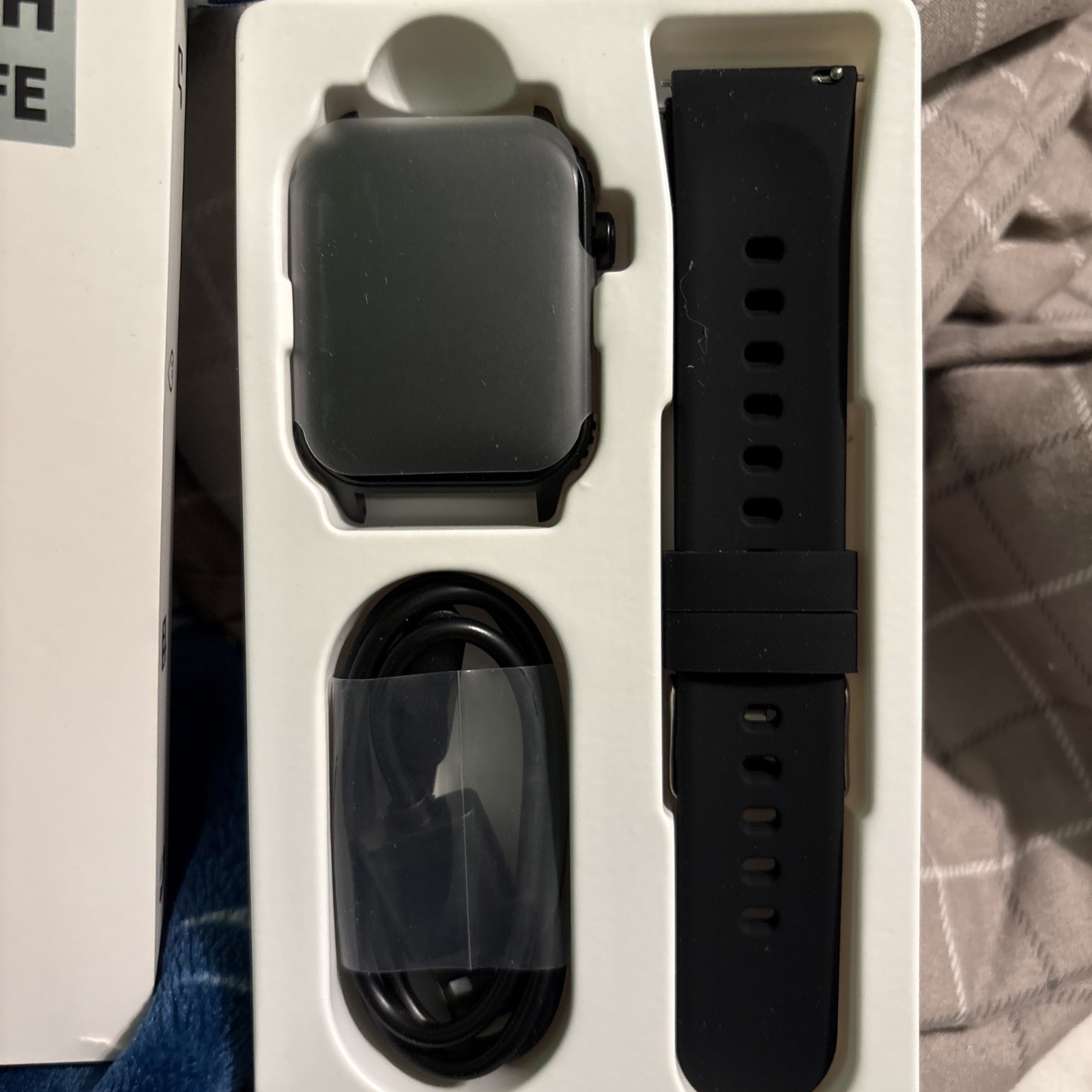 Smartwatch for iPhone/Android with Music Control & Long Battery Life