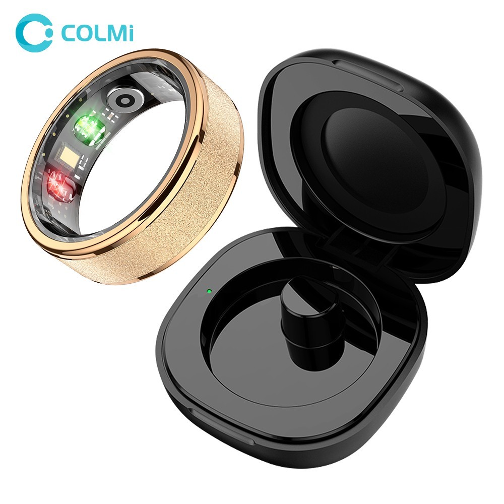 COLMI R10 Smart Ring with Charging Case + Sizing Kit Bundle – Size Guarantee
