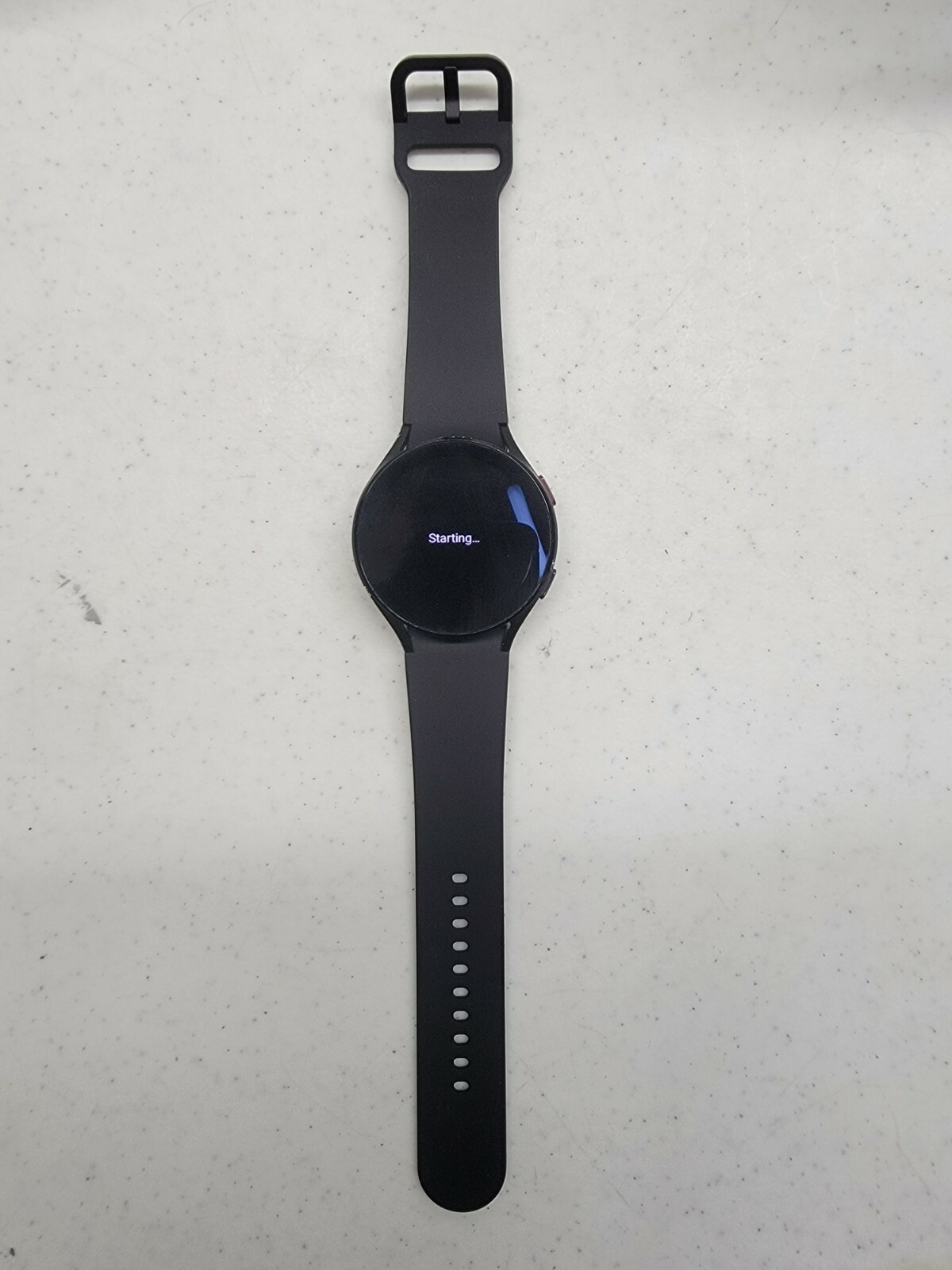 Samsung Galaxy Watch4 SM-R870 44mm Aluminum Case with Sport Band – Black…