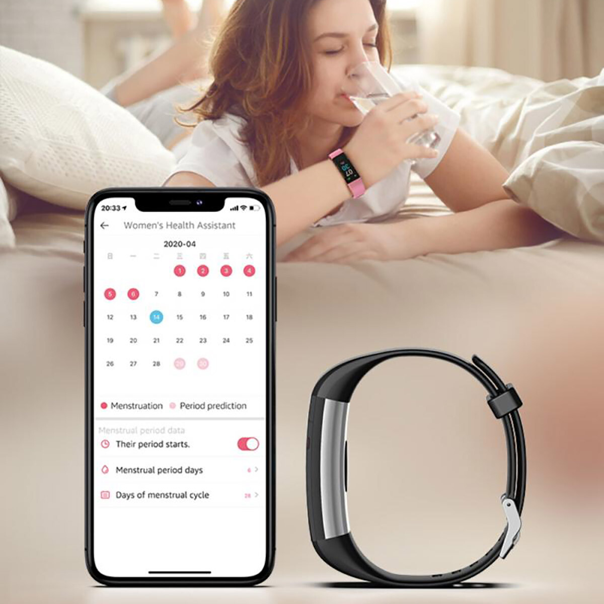 Smart Watch Band Sleep Heart Rate Monitor Tracker Fitness Wristband US STOCK
