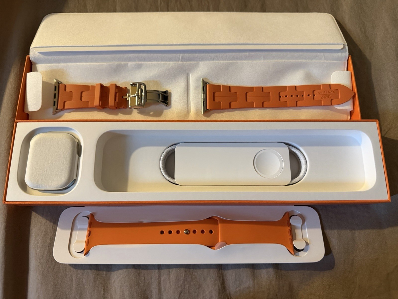 Apple Watch Hermès Series 11 46mm Silver Titanium (2026)