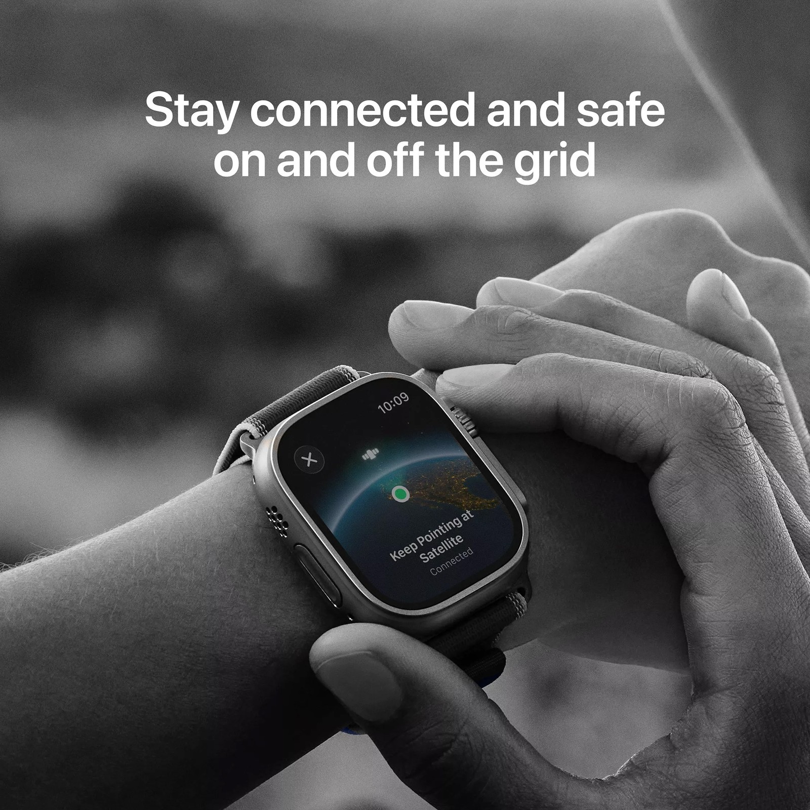 Apple Watch Ultra 3 49mm Natural Titanium (Cellular) Alpine Loop Blue – Open Box