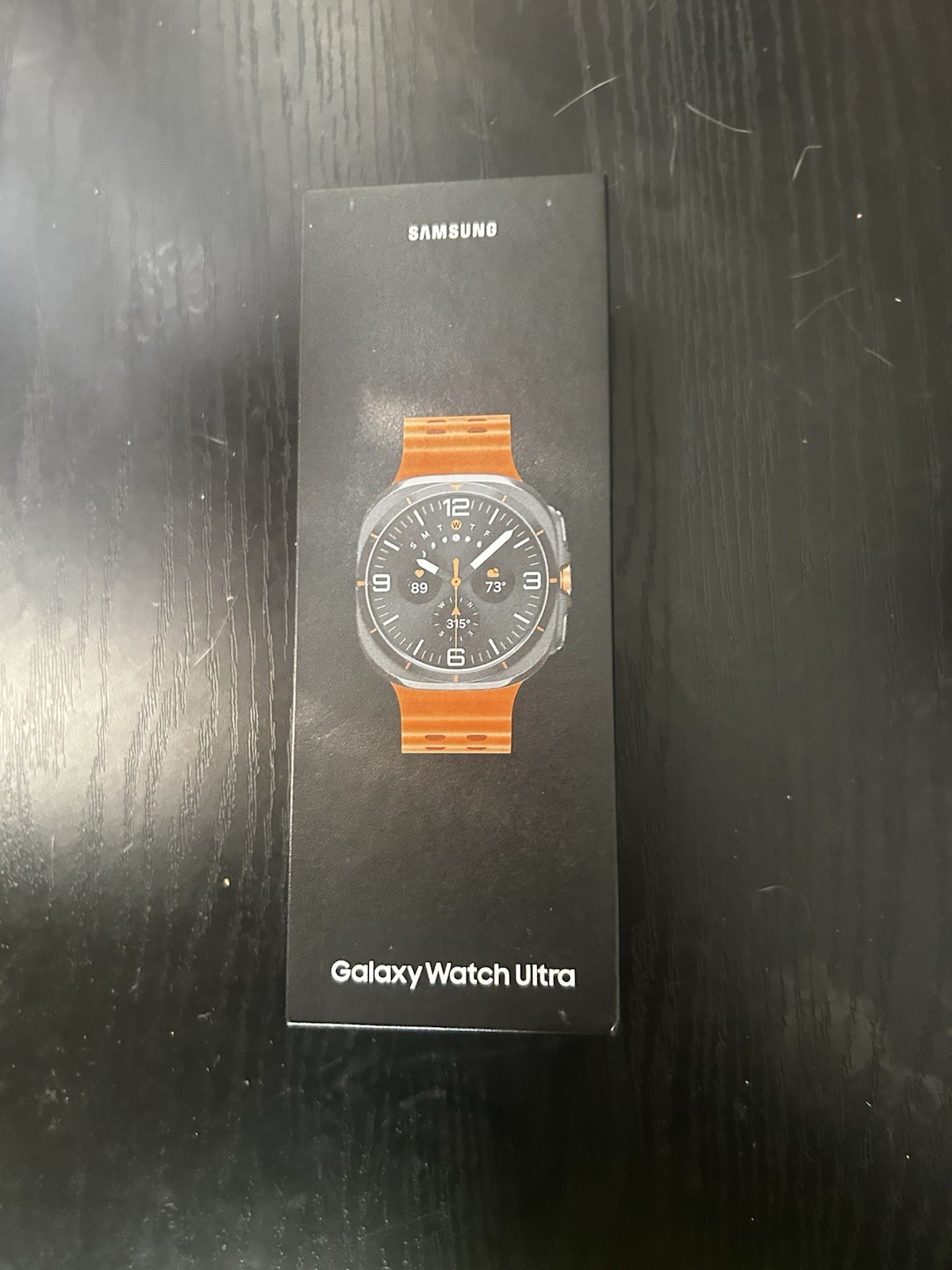 Samsung Galaxy Watch Ultra (Black/Orange) – Perfect Condition!