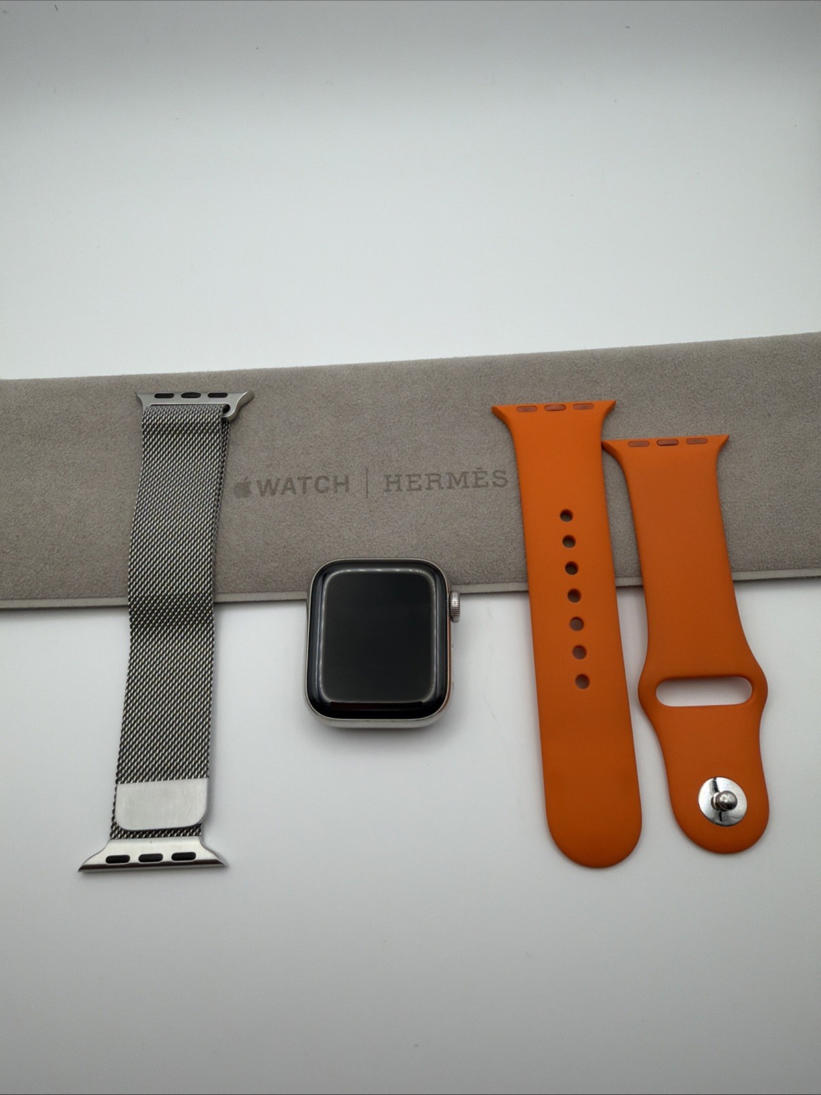 Apple Watch Hermes Series 5, 40mm GPS+Cellular, Silver Stainless Steel
