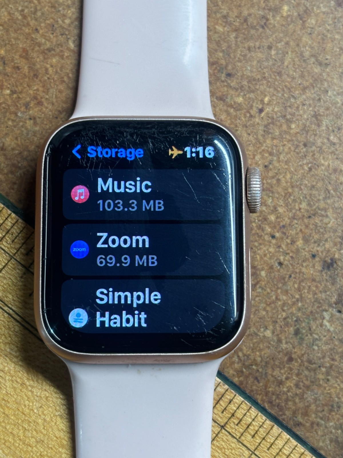 PINK APPLE WATCH SE 1st Gen A2353 40mm Watch Works 32gb GPS LTE NO CHARGE