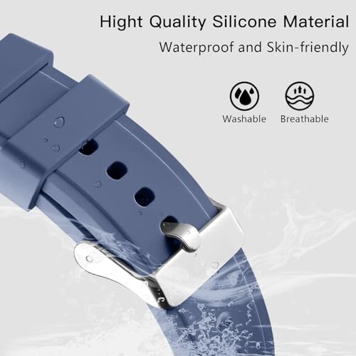 No Gap Band Strap Compatible with Samsung Galaxy Watch 7 44mm Sport 20mm Release