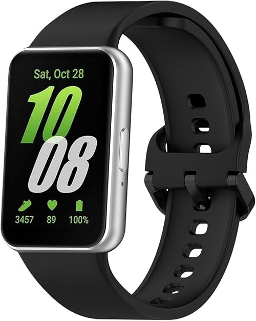 Silicone Strap Compatible with Samsung Galaxy Fit 3 SM-R390