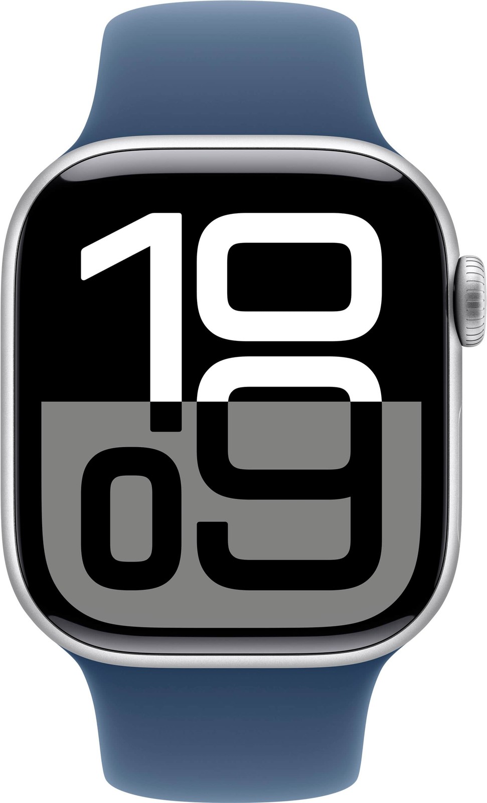 Apple Watch Gen 10 Series 10 42mm Silver Aluminum – Denim Sport Band MWWC3LW/A