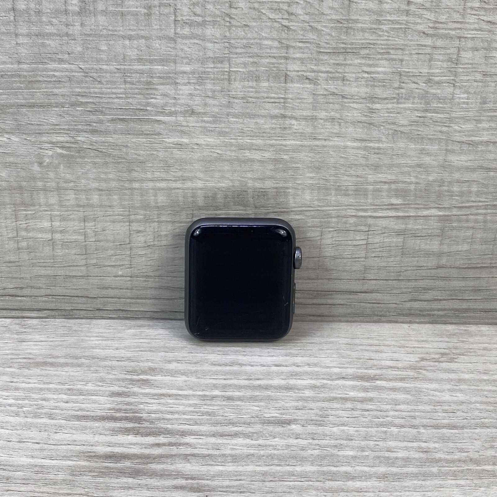 Apple Watch Series 3 WR-50M Unisex 42mm Black Aluminum Case Smartwatch For Parts