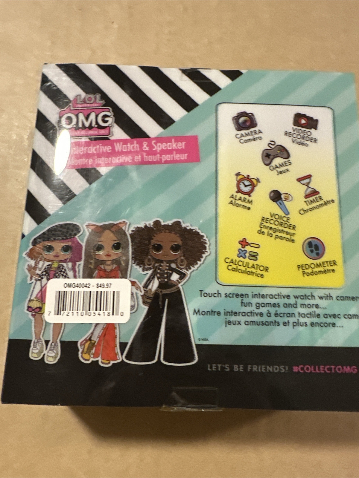 LOL Surprise O.M.G Interactive Kid’s Watch And Speaker Brand New Factory Sealed