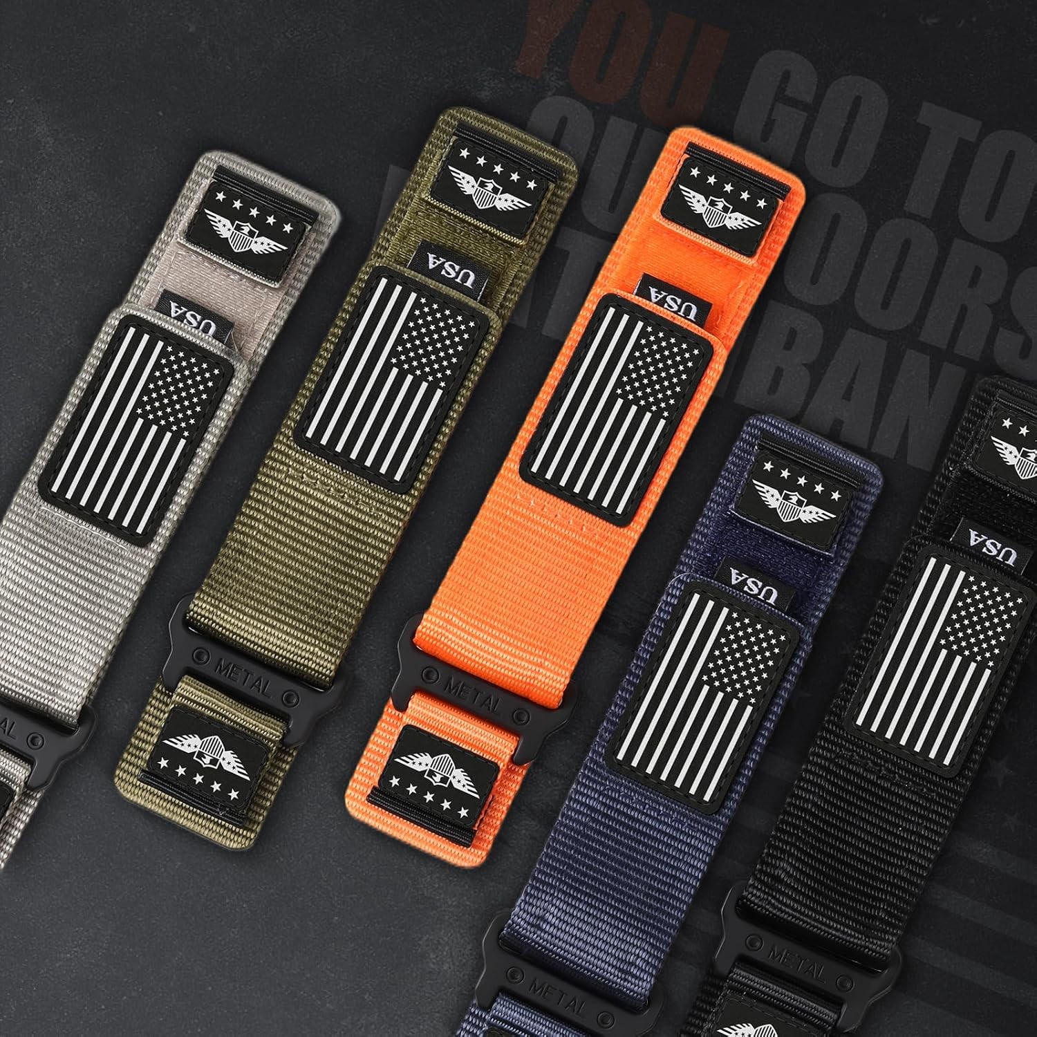 20mm Fabric Nylon Strap Compatible with Samsung Galaxy Watch 7 44mm