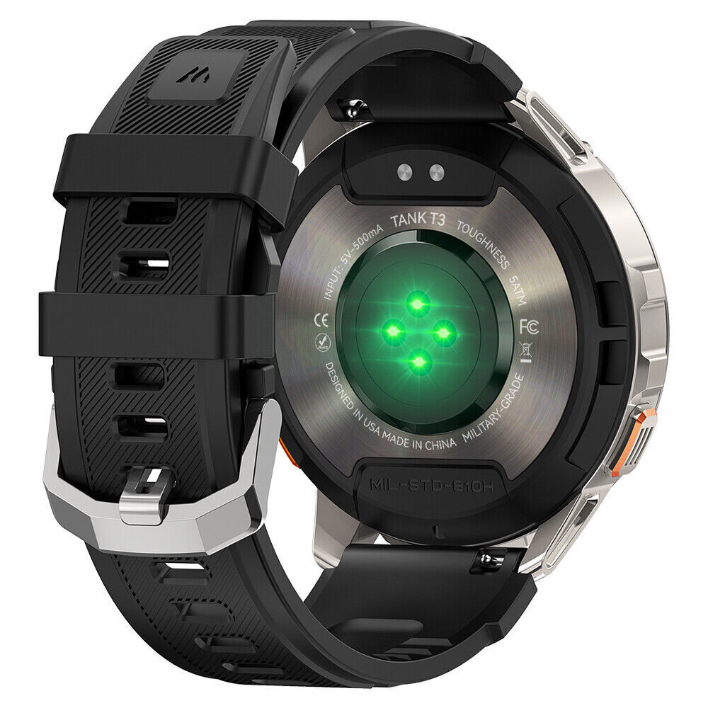 KOSPET TANK T2 Smart Watch for Men Smart Watches 5ATM Waterproof Bluetooth Watch