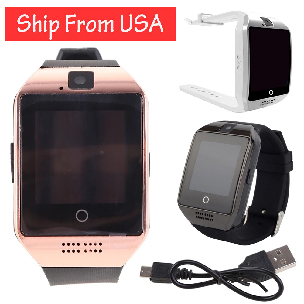 Touch Screen Smart Watch Camera Bluetooth Call SIM TF Wristwatch Phone Unlocked