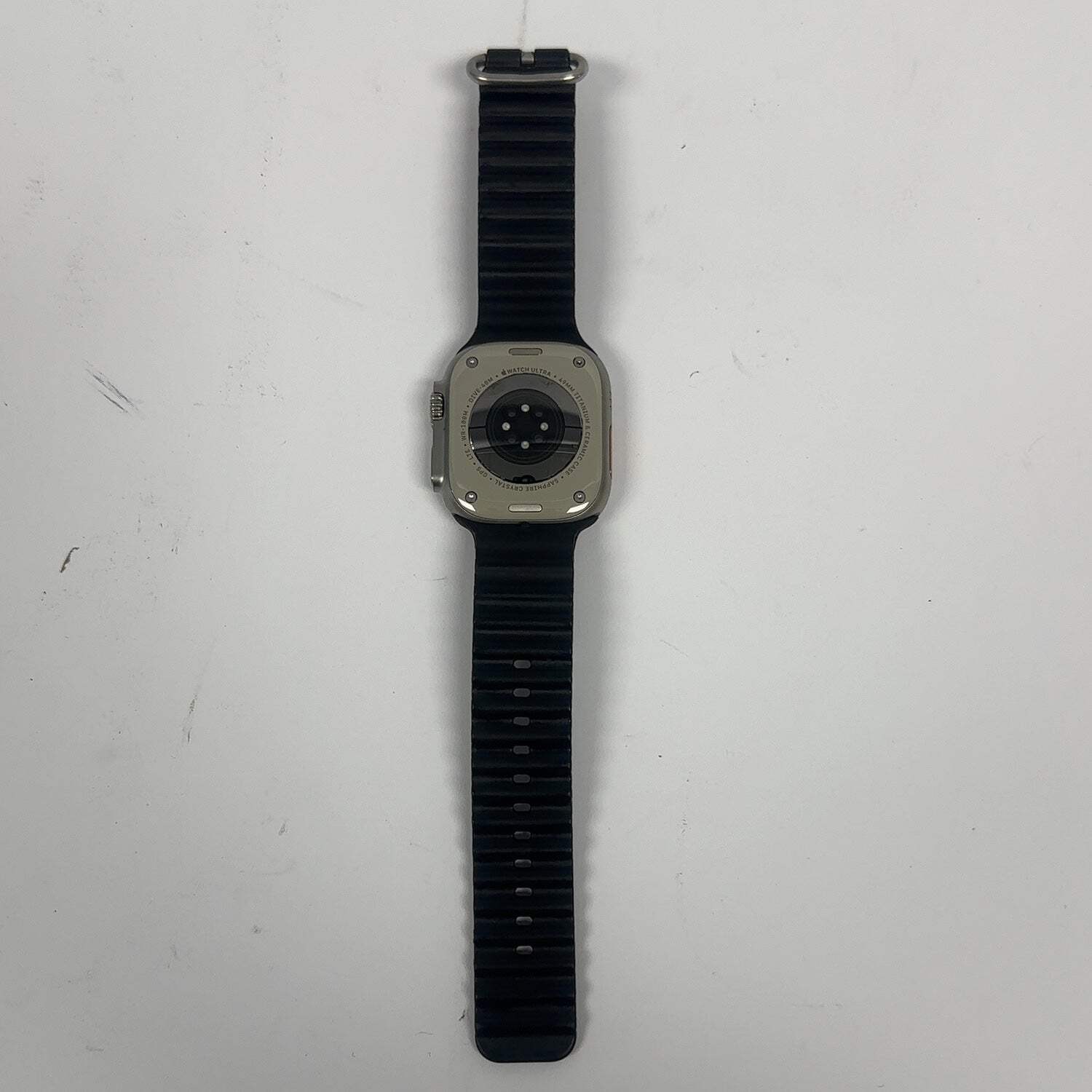 GPS Only Apple Watch Ultra 2 49MM Black Titanium Aftermarket Band MREW3LW/A