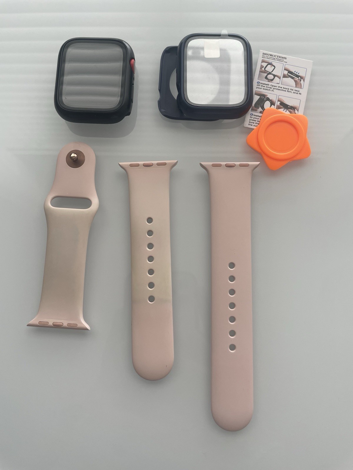 Apple Watch Series 6 (Product)Red – Aluminum, GPS – 44mm W/ Accessories