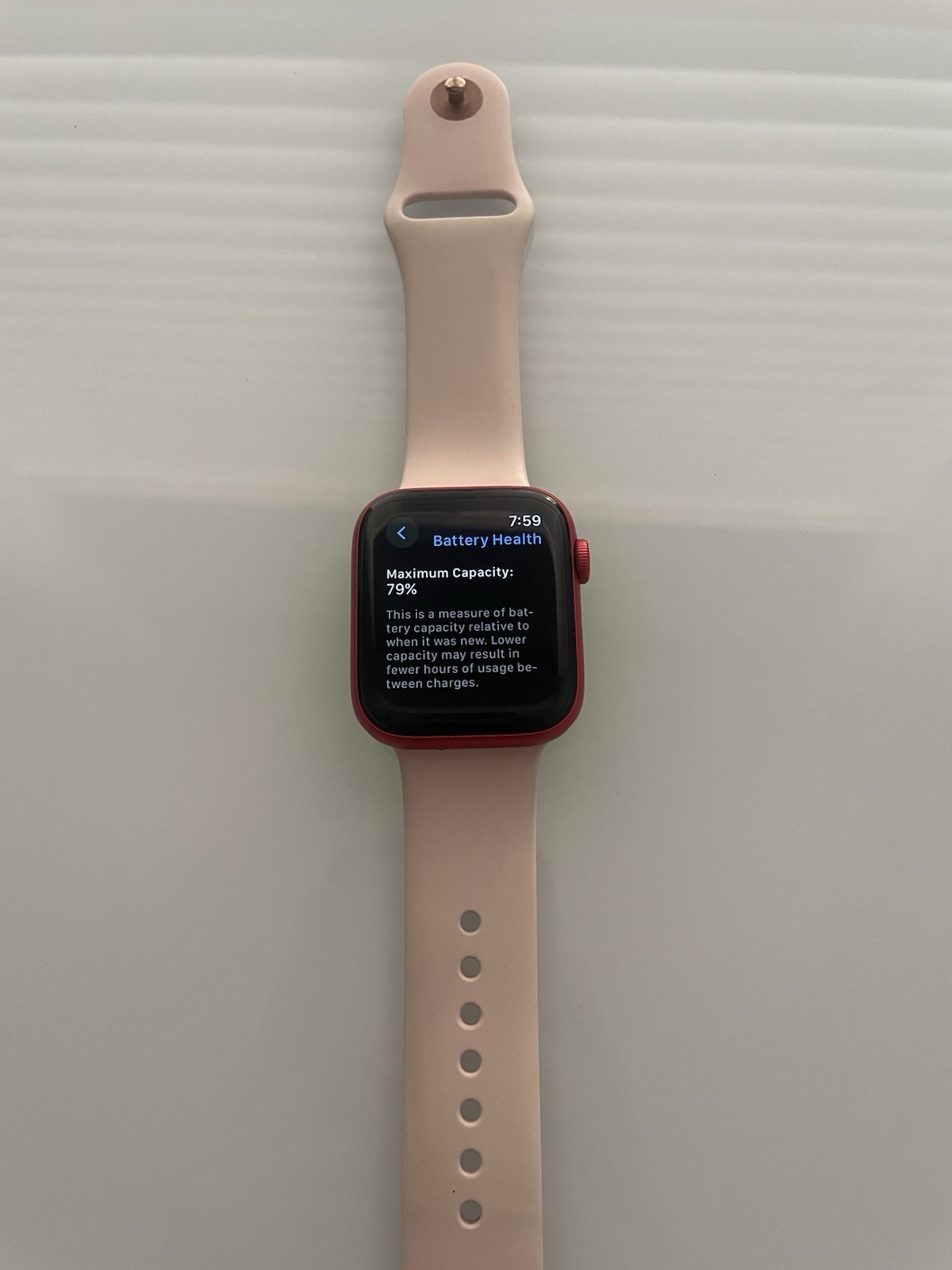Apple Watch Series 6 (Product)Red – Aluminum, GPS – 44mm W/ Accessories