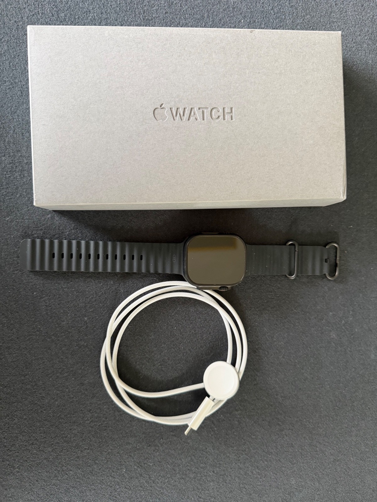 Apple Watch Ultra 2 49mm Titanium Case Black Wi-Fi + Cellular Unlocked A2986
