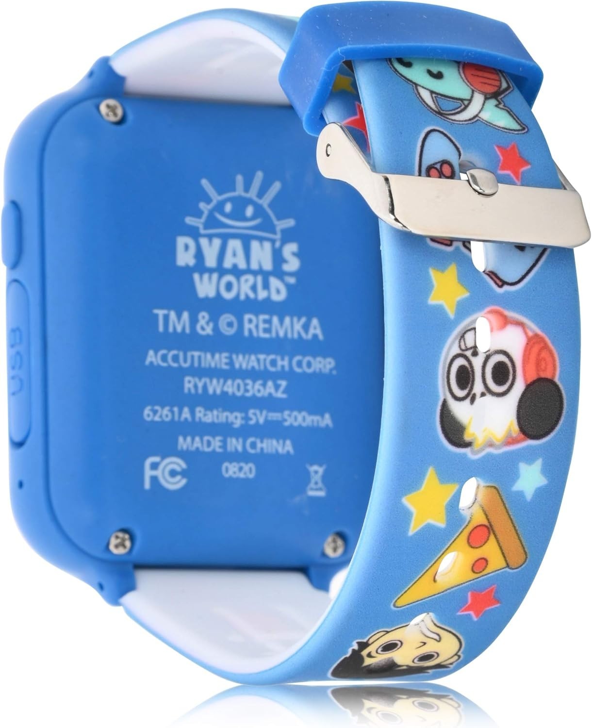 Ryan’s World Kids Smart Watch – Touchscreen Fun, Camera & Pedometer, Ages 4-12
