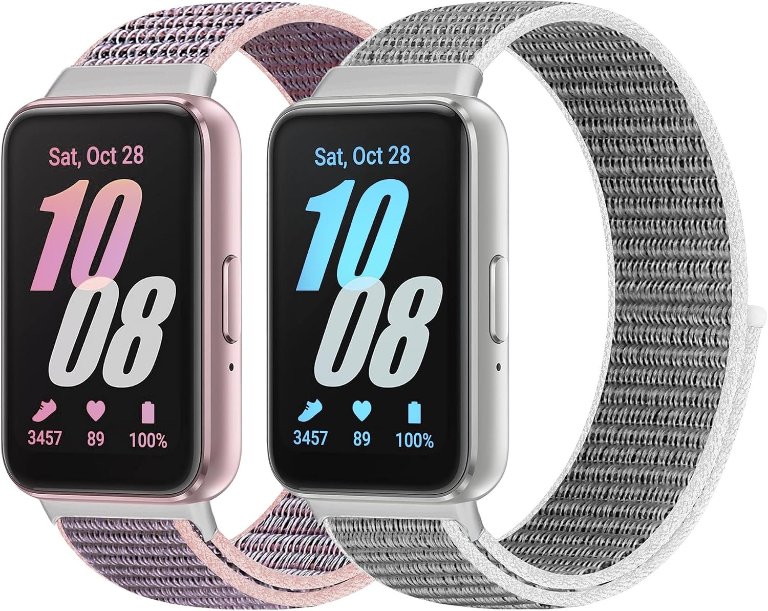 Nylon Strap Compatible with Samsung Galaxy Fit 3 SM-R390
