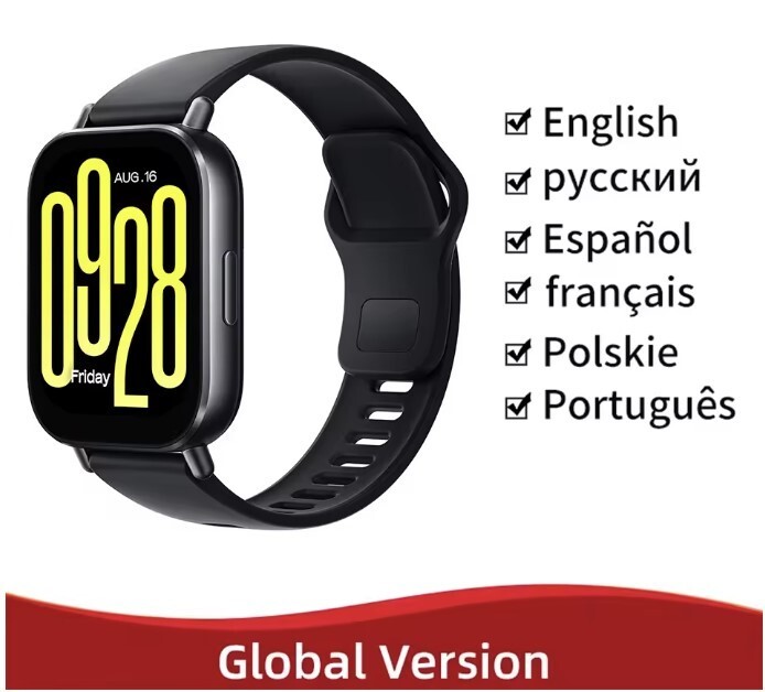 Original Xiaomi Smart Watch Redmi Watch 5 Active Matte 2 inch Alexa Enabled