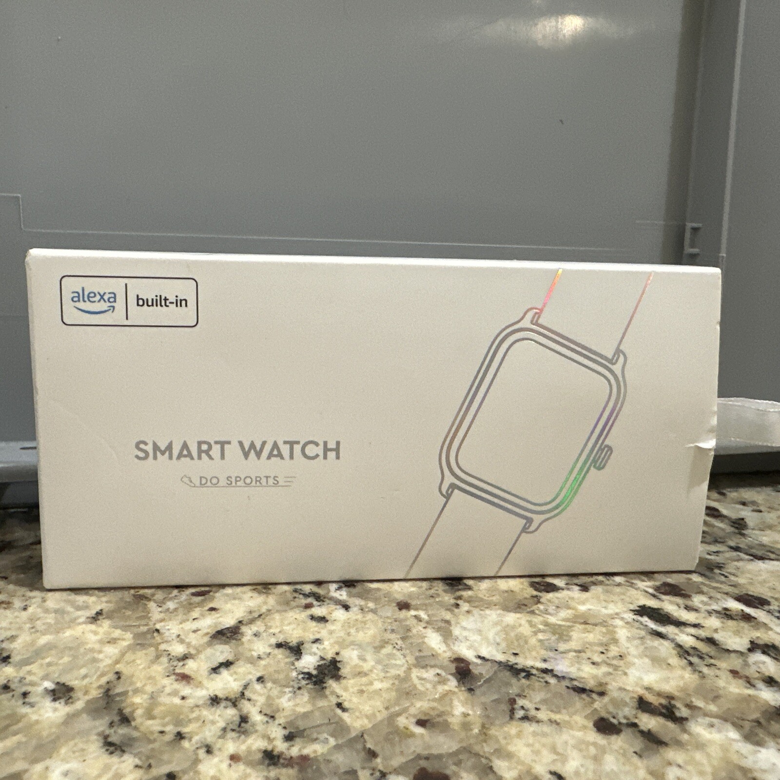 Do Sports Fitness Smart Watch IDW19 (Pink) w/ Alexa Built-In Open Box