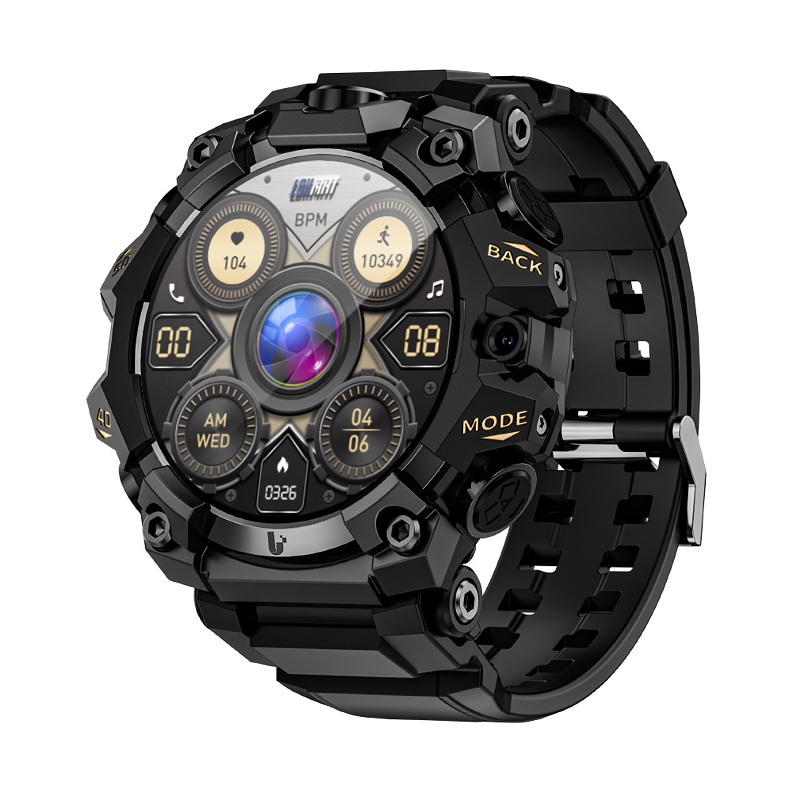 LOKMAT APPLLP 2 PRO 4G Smart Watch WiFi BT Touch Screen EYLR Health Monitoring