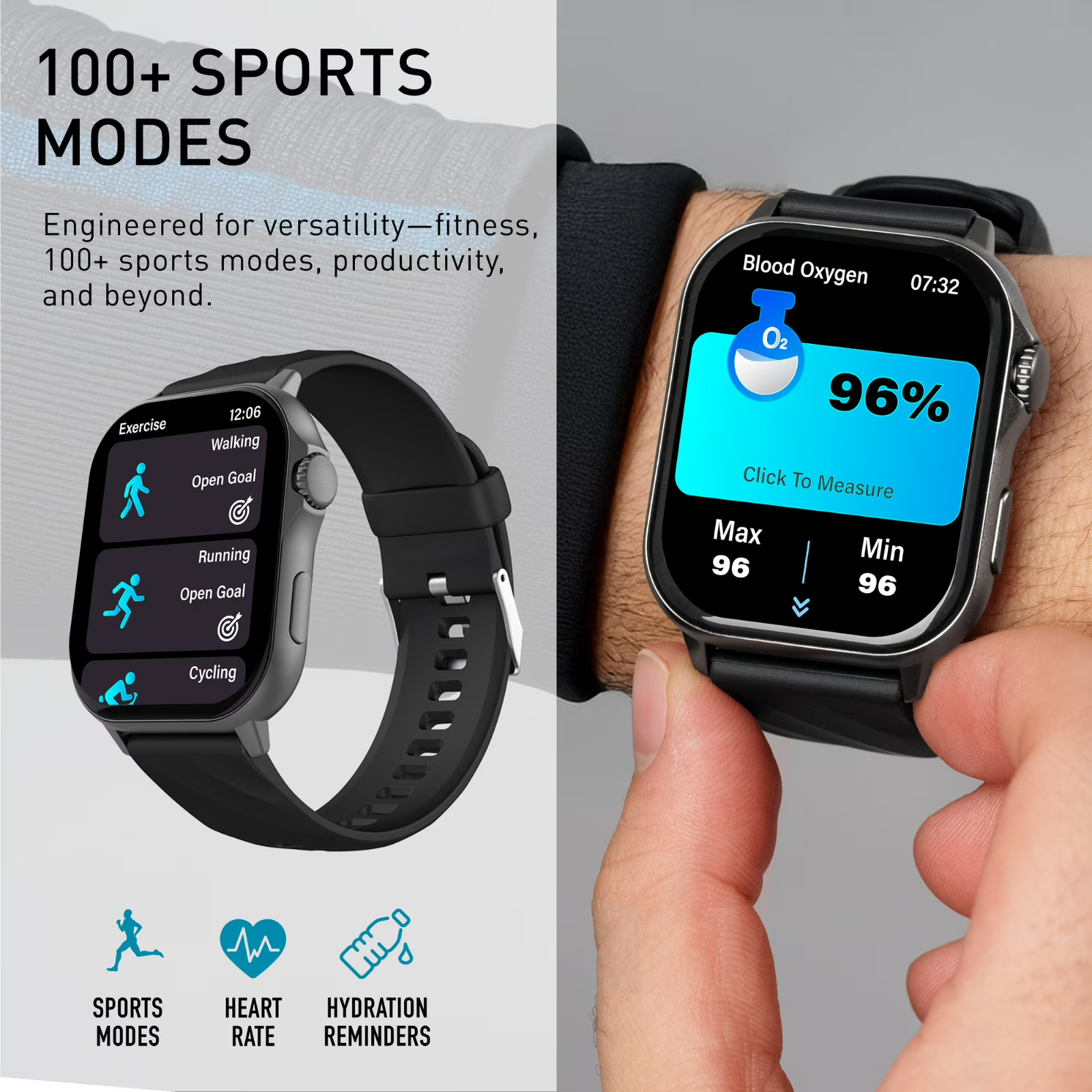 WITHit Giga Smartwatch with AMOLED 2.04″ High-Definition Touchscreen SALE!!!