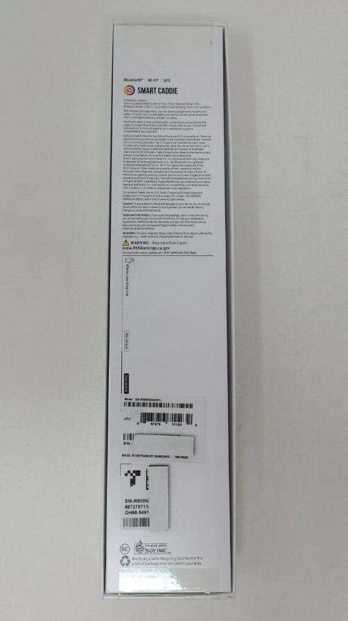 Samsung Galaxy Watch5 Golf Edition SM-R900 40mm Gray Aluminum Case. New-Sealed