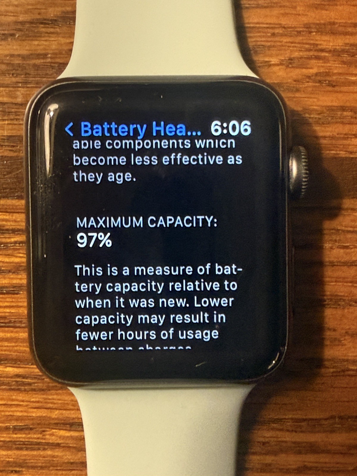 Apple Watch Series 3, 42mm Aluminum Case, Gray GPS Smartwatch