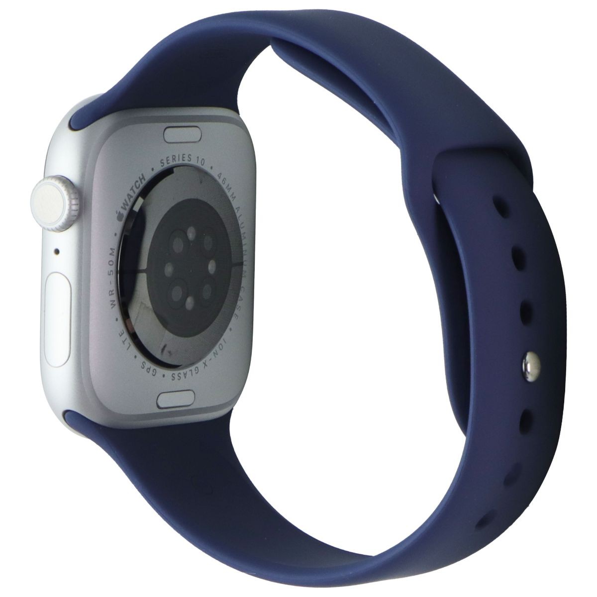 Apple Watch Series 10 (GPS + LTE, 46mm) – Silver AL/Denim Sp Band M/L – A3003