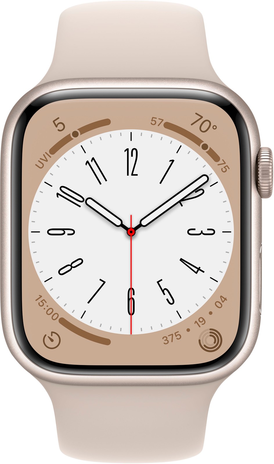 Apple Watch Gen 8 Series 8 41mm Starlight Aluminum – Starlight Sport Band