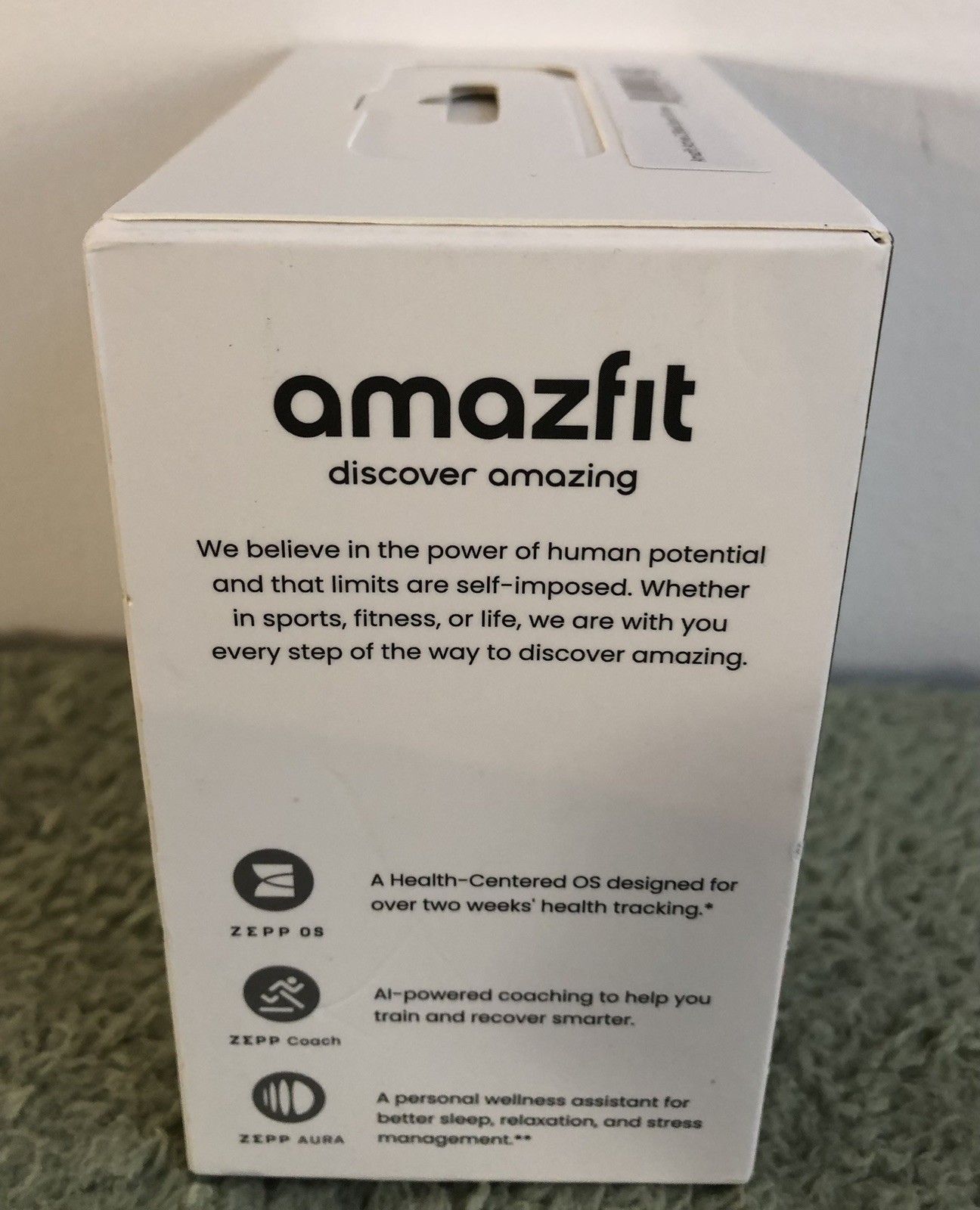 New Sealed Amazfit Active 2 44mm Round Smartwatch Black Sport Silicone
