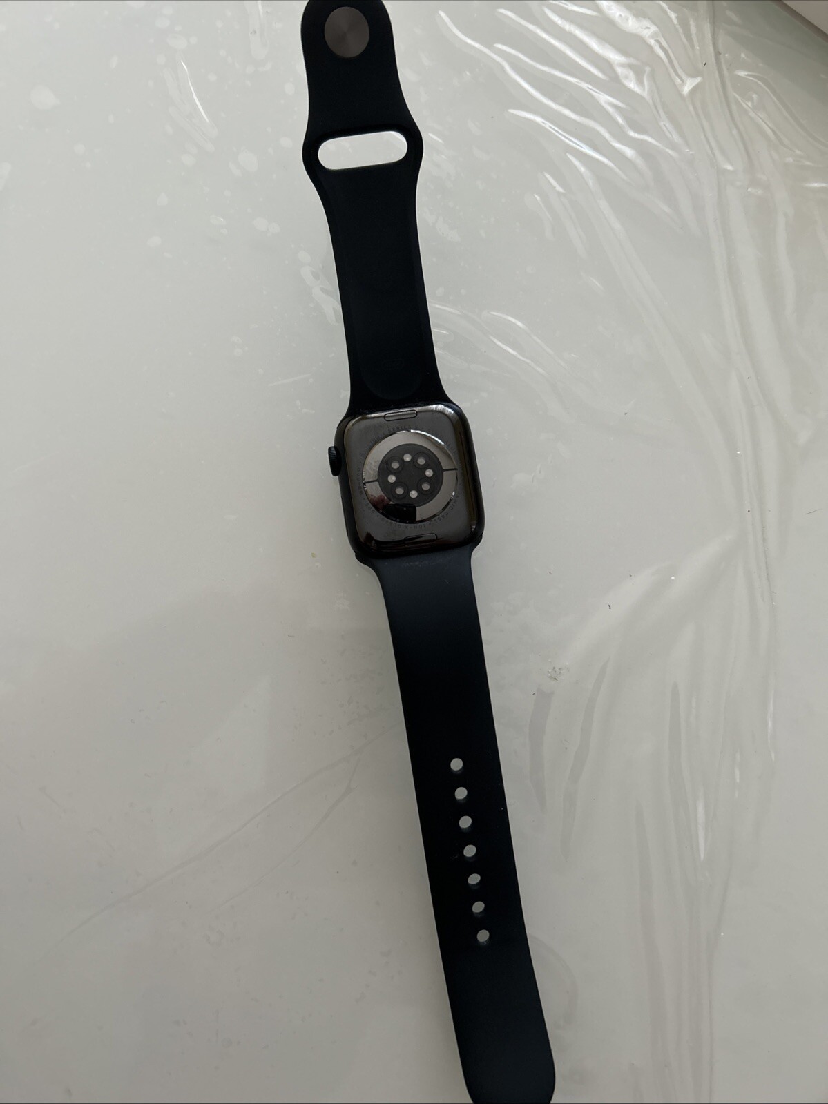 Apple Watch Series 9 41mm Aluminum Case with Sport Strap – Midnight,