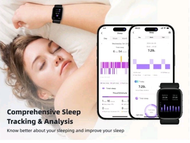 BP Doctor Smart Watch, 1.95″ Smart Watch Blood Pressure Monitor with Air Pump…