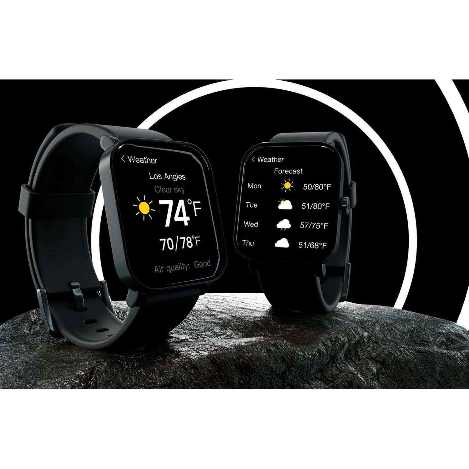 Vive+ Gen 2 GPS Smartwatch, 1.72″ Display, 25+ Workouts, IP68