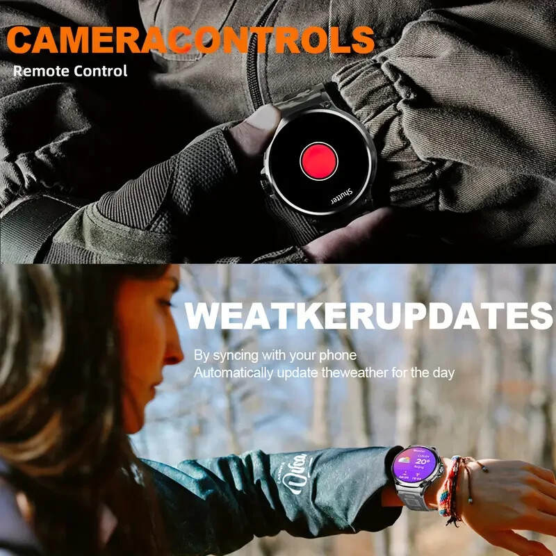 Multifunctional Smart Watch For Men /military smart watch, Touch Screen Digital.