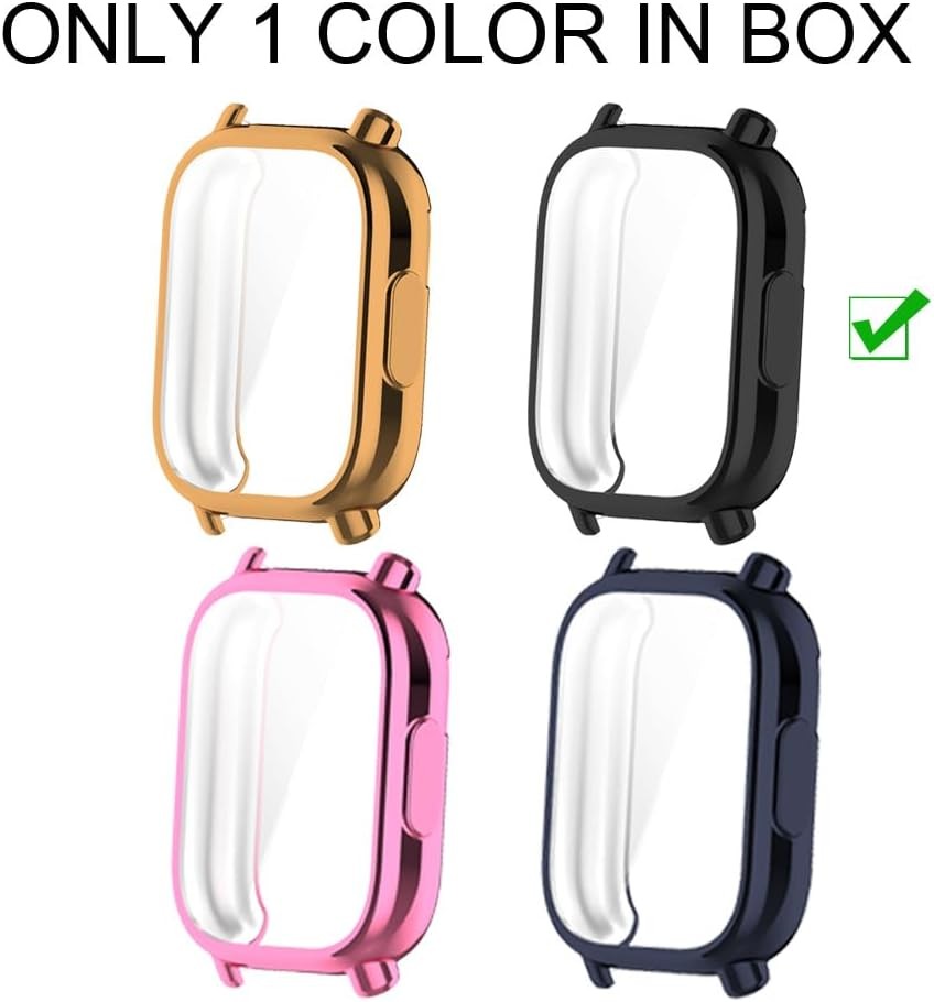 TPU Case with Screen Protector for Puqo Cillso T80 1.95” Smart Watch