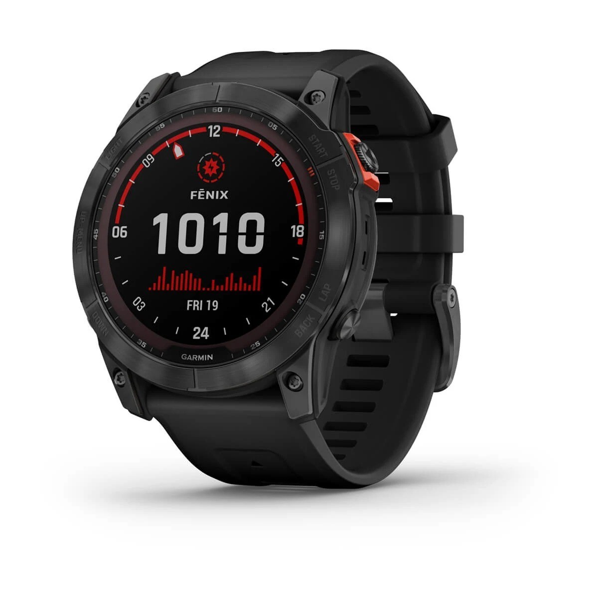 Garmin Fenix 7X Solar Multisport GPS Watch 51mm Slate Grey /w Black Band SEALED