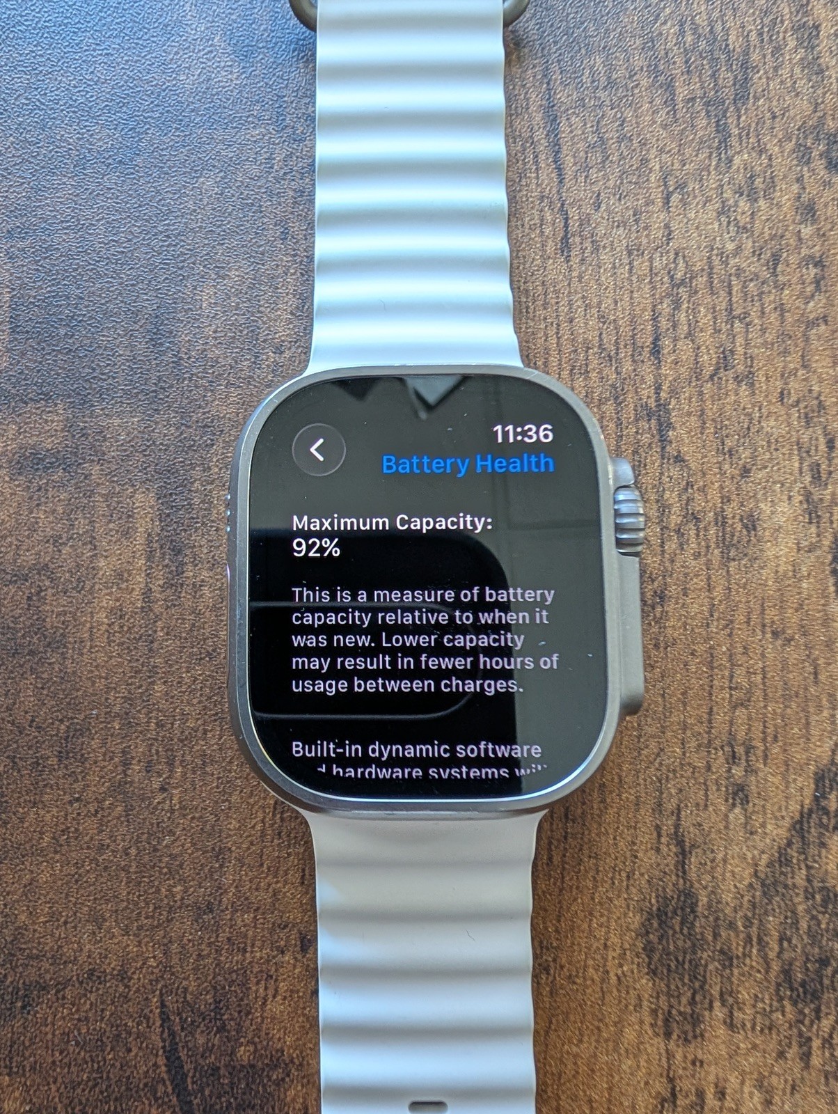 Apple Watch Ultra 49mm Titanium Trail Alpine Loop and White Ocean Bands