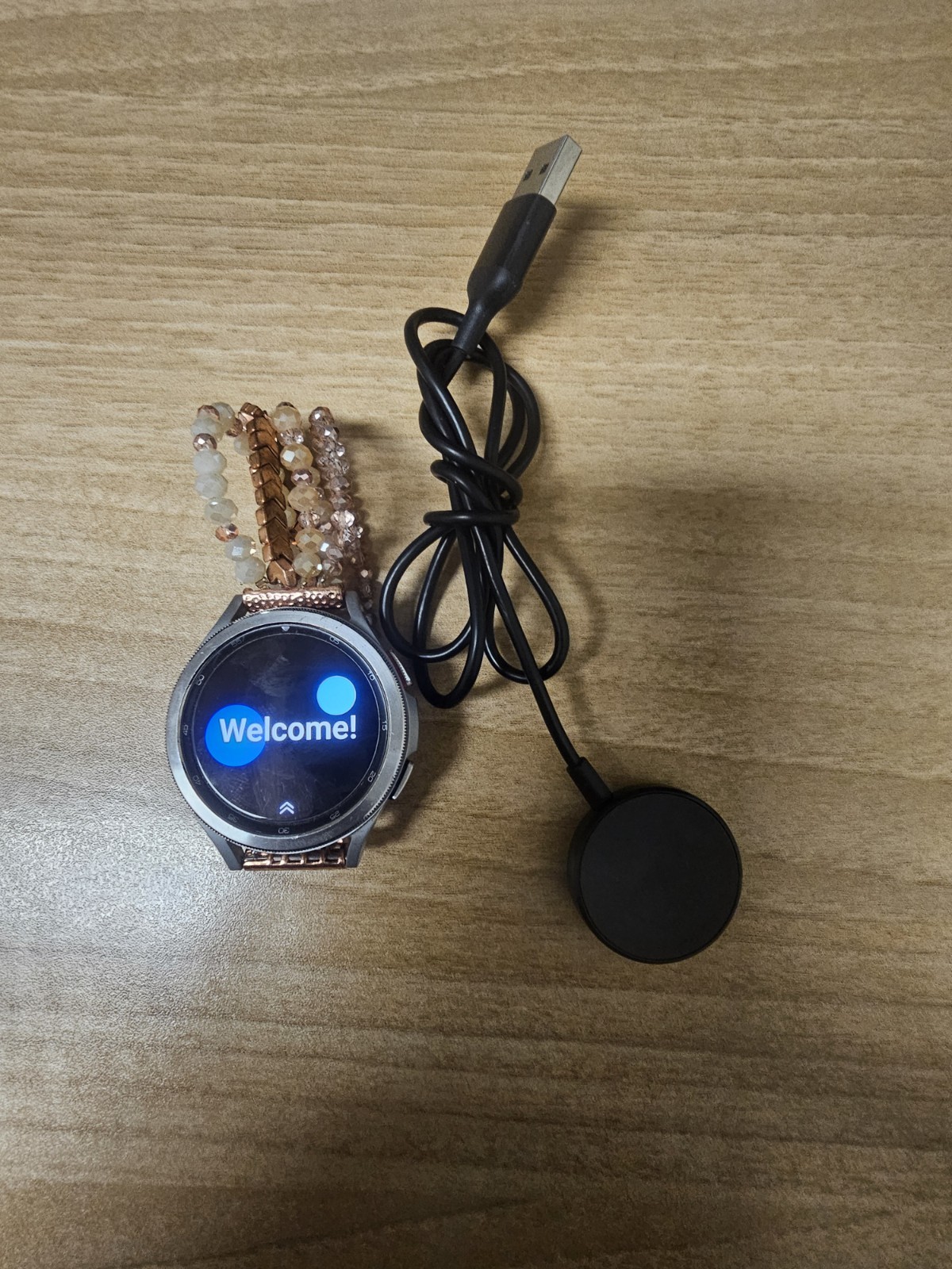 Samsung Galaxy Watch4 44mm Silver Aluminum Case Smartwatch SM-R870NZSAXAA