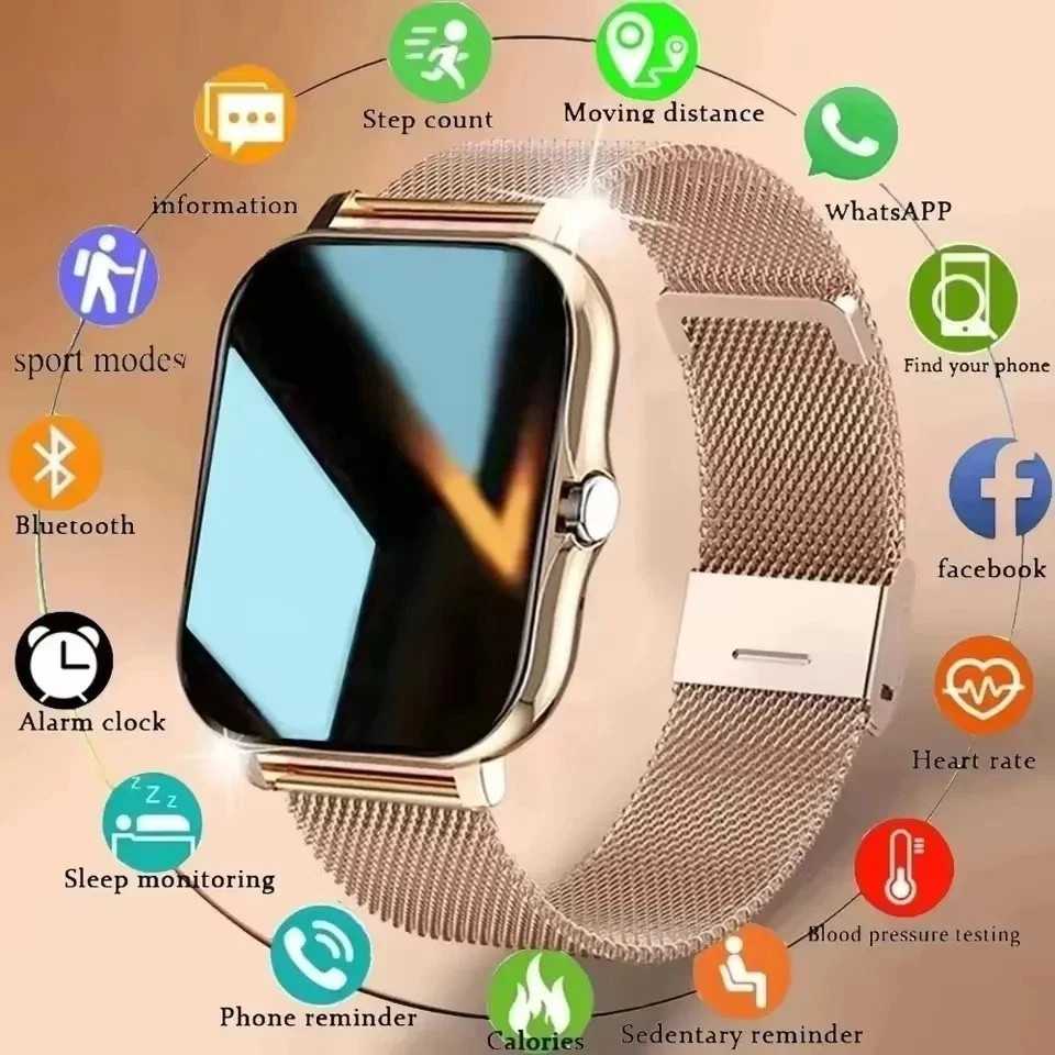 Y13 Smart Watch Bluetooth Call Heart Rate Monitor Touch Screen Android iPhone
