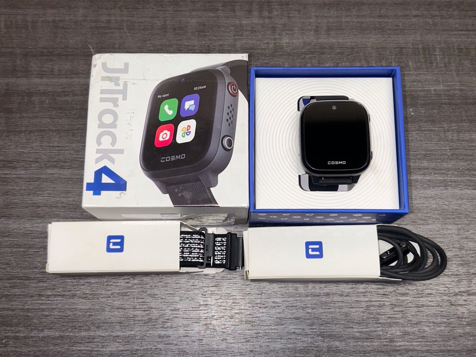 Cosmo Jr Track 4 Smart Watch-Phone for Kids & GPS Tracking With Cosmo App #D657