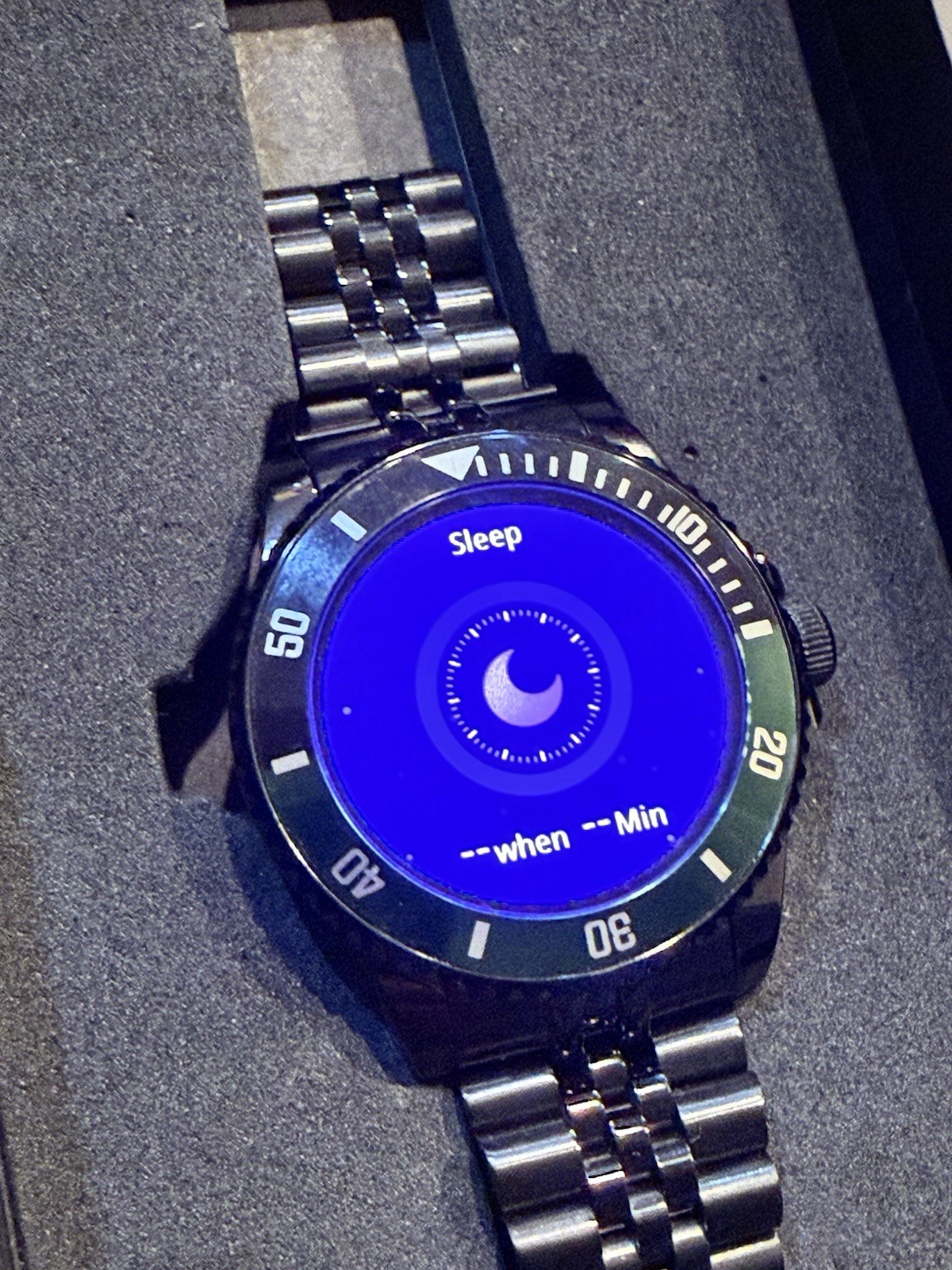 Souyie Smart Watch with Bluetooth Call,1.19-inch AMOLED Display Green Bezel