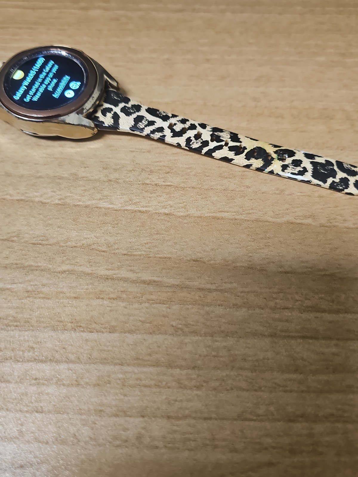 Samsung Galaxy Watch3 SM-R855 41mm Stainless Steel Case with Cheetah Band