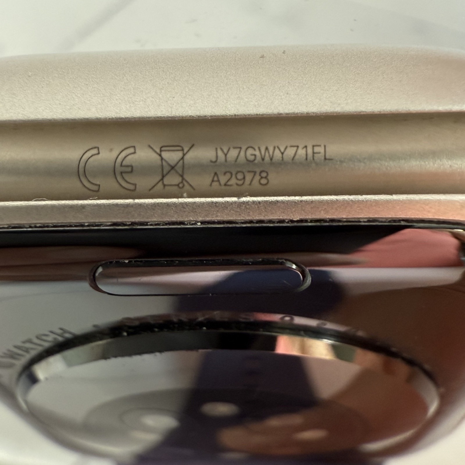 Apple Watch Series 9 41mm Starlight Aluminum GPS WiFi Smartwatch #H245