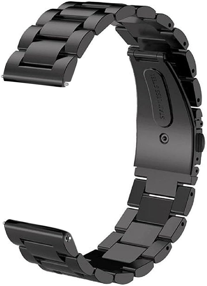 22mm Solid Stainless Steel Strap Compatible with Samsung Galaxy Watch 3 45mm