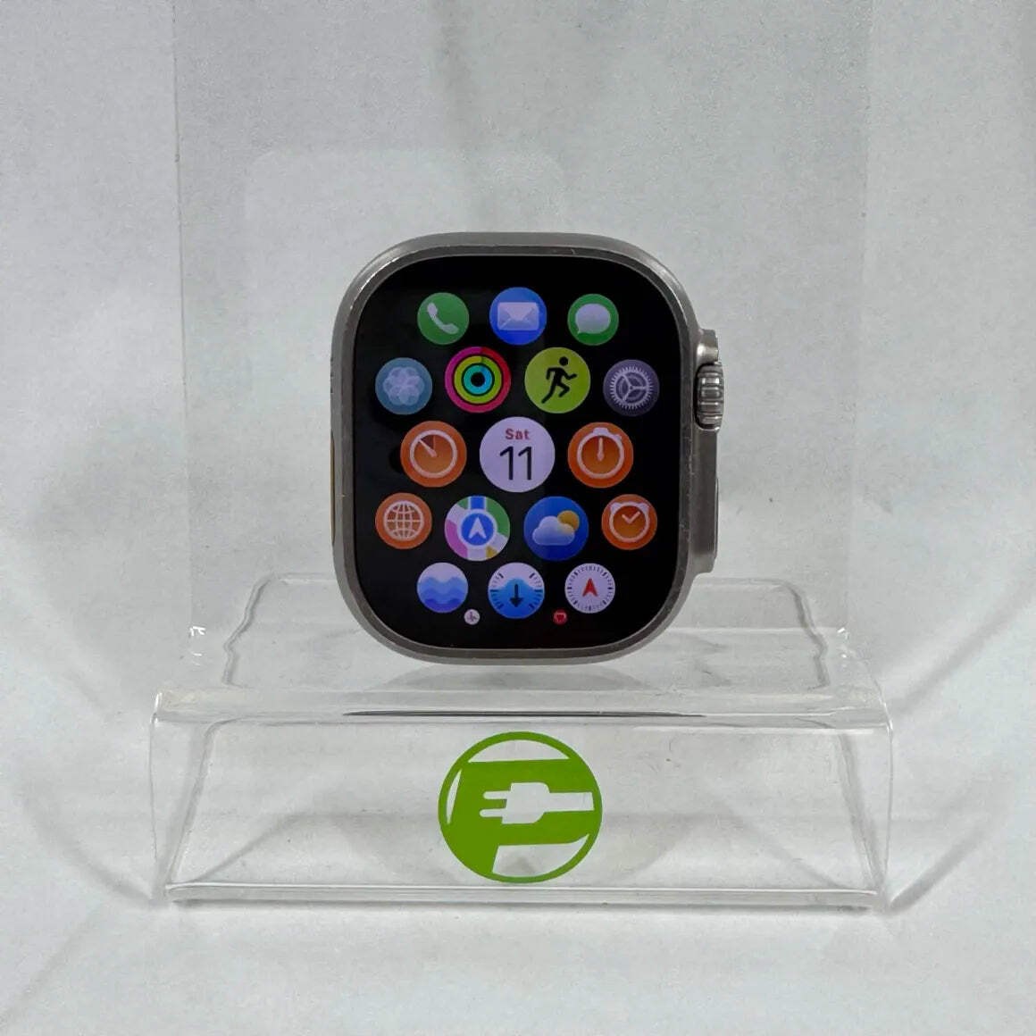 GPS Only Apple Watch Ultra 49MM Natural Titanium A2622 Face Only