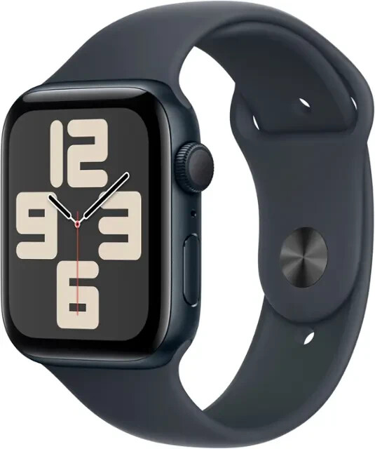 NEW IN BOX–Apple Watch SE (2nd Gen) GPS Cellular 44mm. MXG33LL/A. Mnight Band.